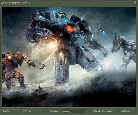 CS1.6 Background maker（CS1.6背景图片制作工具）